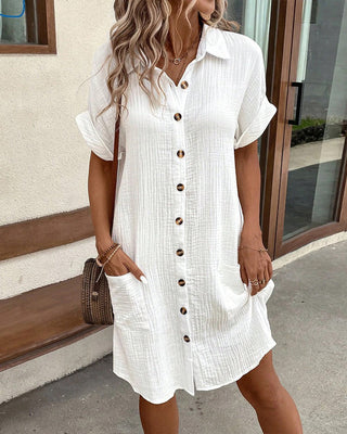 Classic polo casual dress for women | Aria