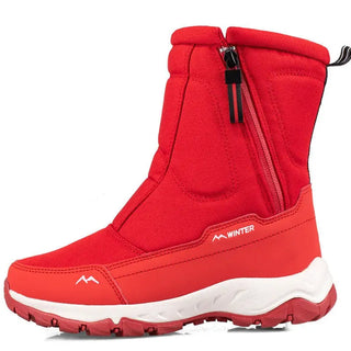 Waterproof Insulated Snow Boots with Side Zip | Norevia