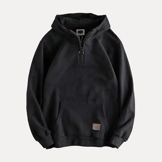Half-Zip Hoodie – Classic Relaxed Silhouette | Wellington