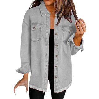 Classic signature denim everyday jacket for women | Katja