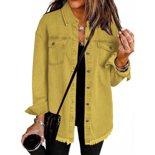Classic signature denim everyday jacket for women | Katja
