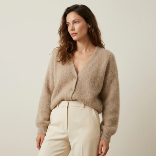 Luxurious classic everyday cardigan for women