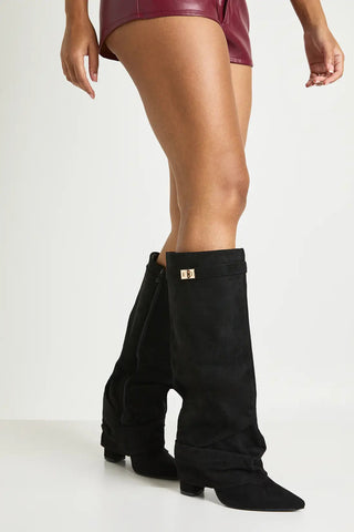 Classic slouch ankle everyday boots for women