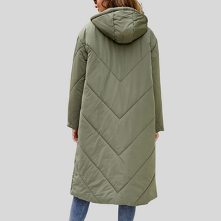 Warm hooded winter everyday jacket for women | Elina