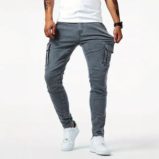 Classic cargo denim everyday jeans for men | Ferran