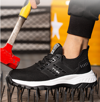 Classic orthopaedic work safety shoes for men