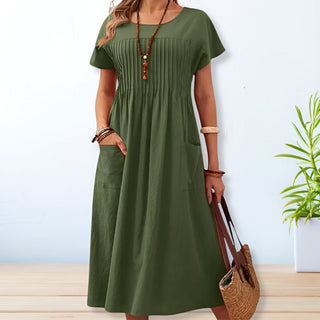 Relaxed Mid-Length Day Dress | Jacqueline