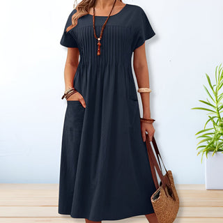 Relaxed Mid-Length Day Dress | Jacqueline