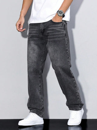 Casual Wide Leg Jeans | Relaxed Winter Style