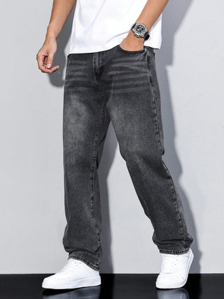 Casual Wide Leg Jeans | Relaxed Winter Style