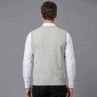 The Amari V-Neck Knit Vest | LS