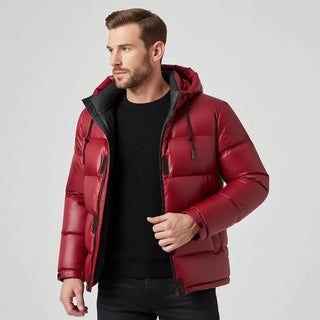 Hooded Padded Winter Jacket – Structured Seasonal Silhouette | Orlando