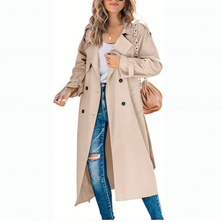 Zara Long Trench Coat | Timeless Transitional Layer