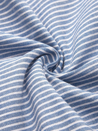Striped midi dress for women | Brienne