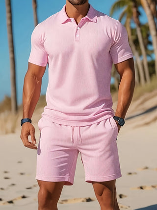Classic premium summer co-ord set for men | Duke