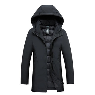 Warm hooded winter parka for men | Mario