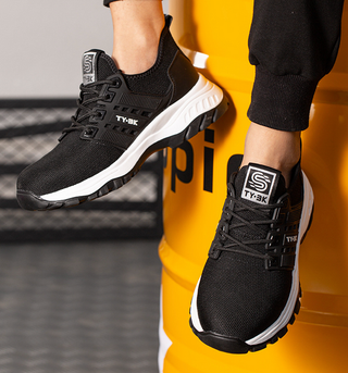 Classic orthopaedic work safety shoes for men