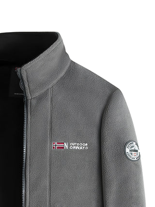 Julius Outdoor Fleece Jacket | Lightweight Design with Protective Collar