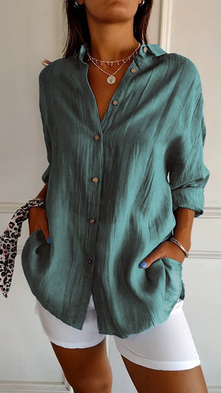 Elegant oversized everyday blouse for women | Emily