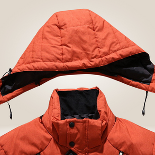 Warm thick fleece-lined winter parka for men | Nordfall