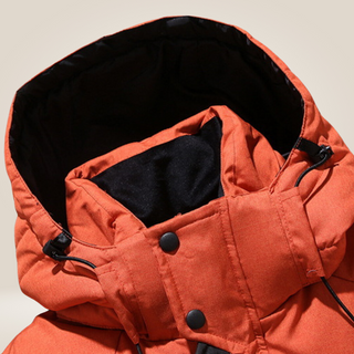Warm thick fleece-lined winter parka for men | Nordfall