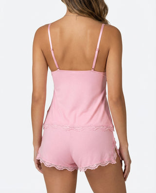 Soft elegant lace loungewear set for women | Midnight Kiss