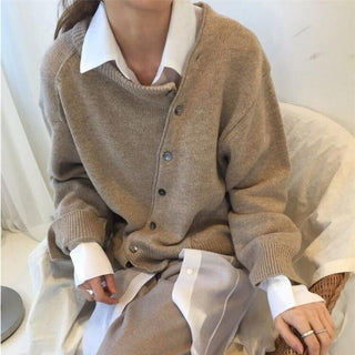 Lucille Cashmere Sweater – Soft Breathable Autumn Knit