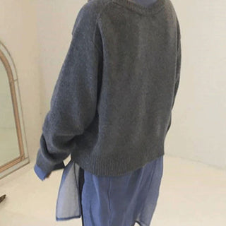 Lucille Cashmere Sweater – Soft Breathable Autumn Knit