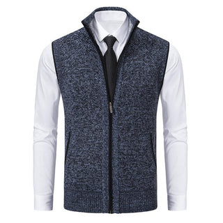 Elegant knitted Italian-style vest gilet for men | Kevin