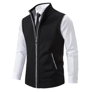 Elegant knitted Italian-style vest gilet for men | Kevin