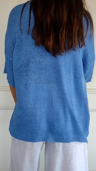Classic timeless V-neck everyday top for women | Jill