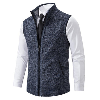 Elegant knitted Italian-style vest gilet for men | Kevin