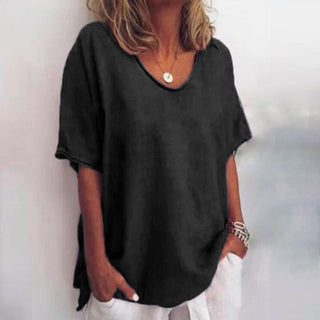 Comfy loose-fit relaxed everyday top for women | Callie