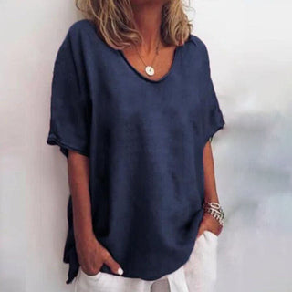 Comfy loose-fit relaxed everyday top for women | Callie