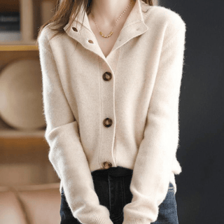 Cashmere Button Cardigan | Darla