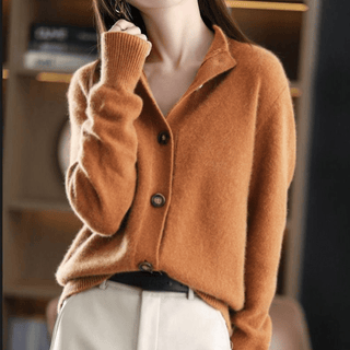 Cashmere Button Cardigan | Darla