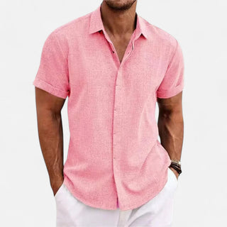 Refined coastal summer shirt for men