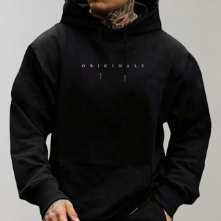 Warm hoodie with “Originals” print for men | Originals