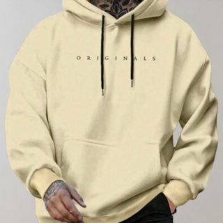 Warm hoodie with “Originals” print for men | Originals