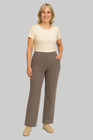 Comfortable elasticated everyday trousers for women | Klara
