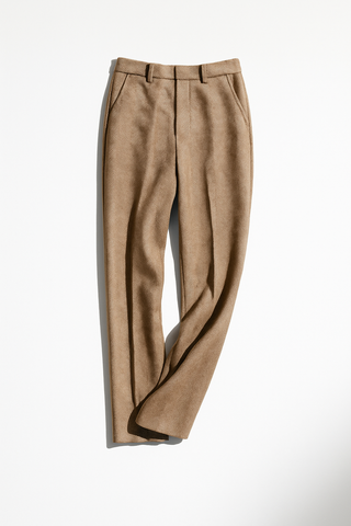 Torino Classic High-Waist Wool Blend Trousers | Elvara